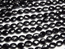 Onyx  Faceted Oval 8x6x4mm half or 1strand beads (aprx.15inch/38cm)
