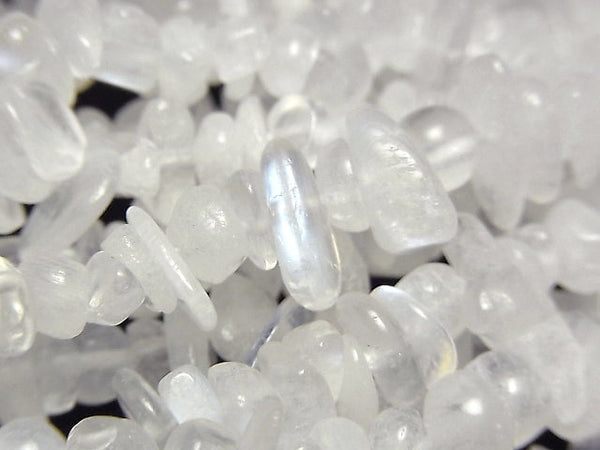 [Video] Royal Blue Moonstone AA ++ Chips (Small Nugget) 1strand beads (aprx.15inch / 38cm)