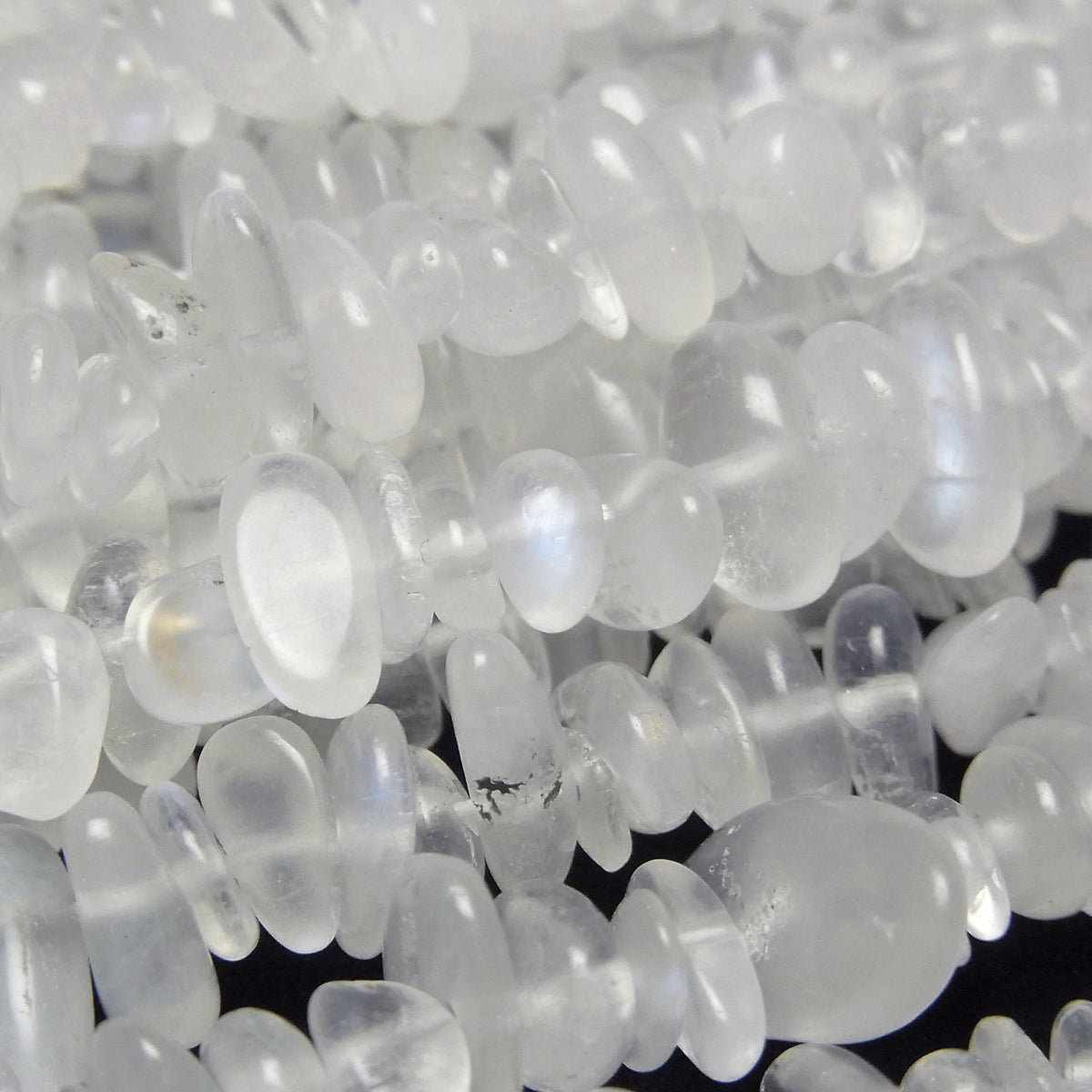 Royal Blue Moonstone AA++ Chips (Small Nugget) 1strand beads (aprx.15inch / 38cm)