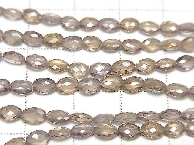[Video]MicroCut High Quality Color Change Garnet AAA Faceted Oval half or 1strand beads (aprx.4inch/9cm)