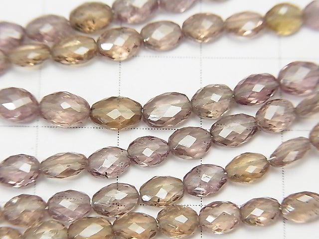 MicroCut! High Quality Color Change Garnet AAA Faceted Oval half or 1strand beads (aprx.4inch / 9cm)