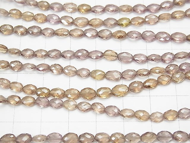 MicroCut! High Quality Color Change Garnet AAA Faceted Oval half or 1strand beads (aprx.4inch / 9cm)