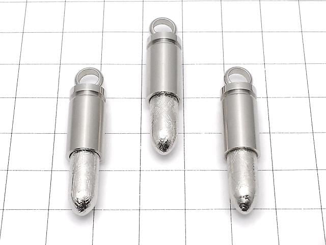Meteorite (Muonionalusta) Bullet Pendant 32x9mm 1pc