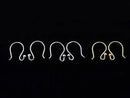 Silver925 Earwire 12x11mm [Sterling Silver Finish][Rhodium Plated][18KGP] 3pairs