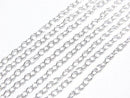 Silver925 Long Cable Chain 1.8mm Sterling Silver Finish [40cm][45cm][50cm][60cm][75cm] Necklace 1pc