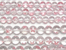 [Video] Flower Carved! Crystal AAA Round 8mm,10mm [Pink] 1/4 or 1strand beads (aprx.15inch/38cm)