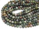 [Video] Indian Agate Round 8mm 1strand beads (aprx.15inch/36cm)