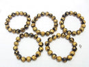 Golden! Phoenix (Four Divine Beasts) Carved! Mixed Tiger's Eye Round 10mm,12mm,14mm,16mm Half Strand/Bracelet