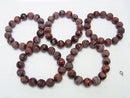 Phoenix (Four Divine Beasts)'s Carved! Red Tiger's Eye Round 10mm,12mm,14mm Half Chain/Bracelet