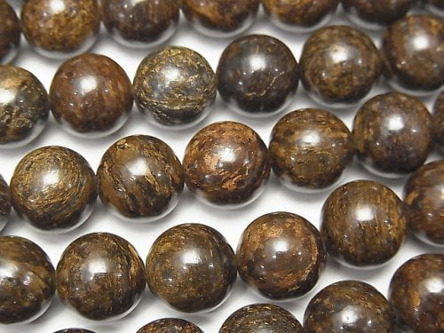 Bronzite, Round Gemstone Beads