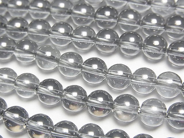 [Video] Silver Flash Crystal Round 6mm half or 1strand beads (aprx.15inch/38cm)