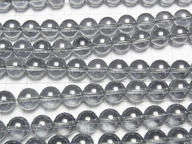 Silver Flash Crystal Round 10mm half or 1strand beads (aprx.15inch/37cm)