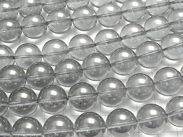 Silver Flash Crystal Round 16mm 1/4 or 1strand beads (aprx.15inch / 36cm)