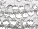 [Video] High Quality! Crystal AAA Drop Faceted Briolette 10x7x7mm 1/4strands -Bracelet