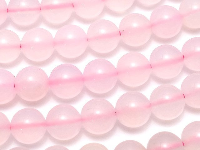 Chalcedony, Round Gemstone Beads