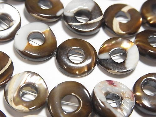 Coin, Mother of Pearl (Shell Beads) Pearl & Shell Beads