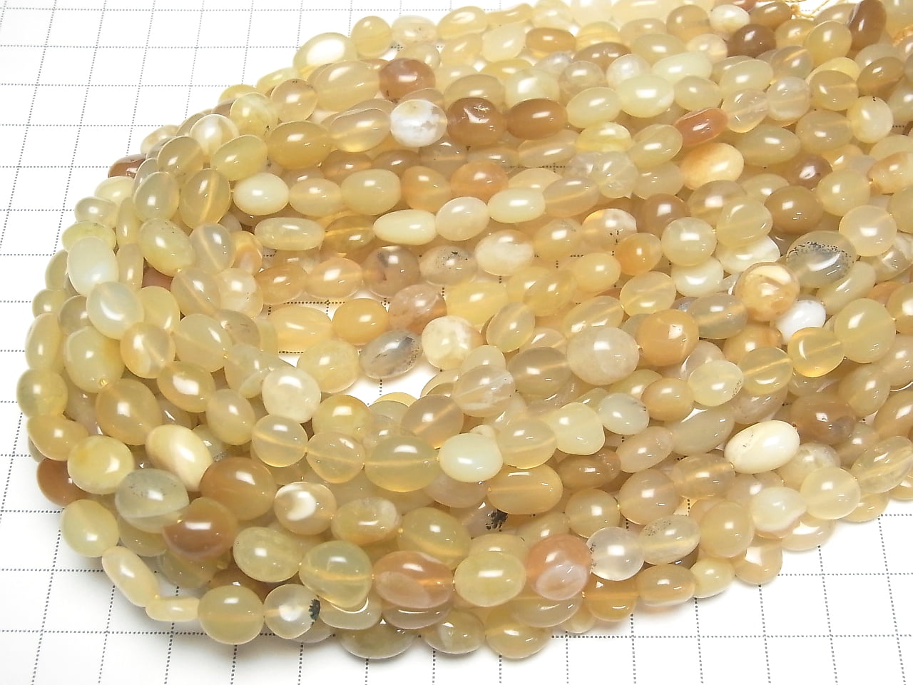 Yellow Opal AA Nugget 1strand beads (aprx.15inch/38cm)
