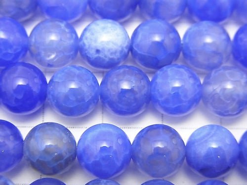 1strand $9.79! Blue Fire Agate Round 8mm 1strand beads (aprx.15inch / 38cm)