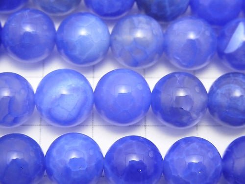 Blue Fire Agate Round 10mm half or 1strand beads (aprx.15inch / 37cm)