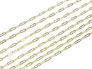 14KGF Wave Chain 1.4mm [40cm][45cm][50cm] Necklace 1pc