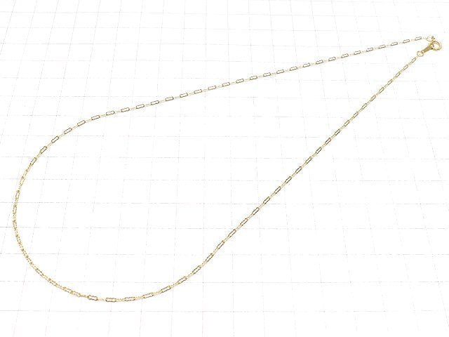 14KGF Wave Chain 1.4mm [40cm][45cm][50cm] Necklace 1pc