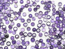 [Video] Amethyst AA++ Round Cabochon 5x5mm 10pcs
