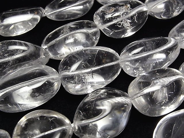 [Video] Crystal AAA- Nugget half or 1strand beads (aprx.15inch/38cm)