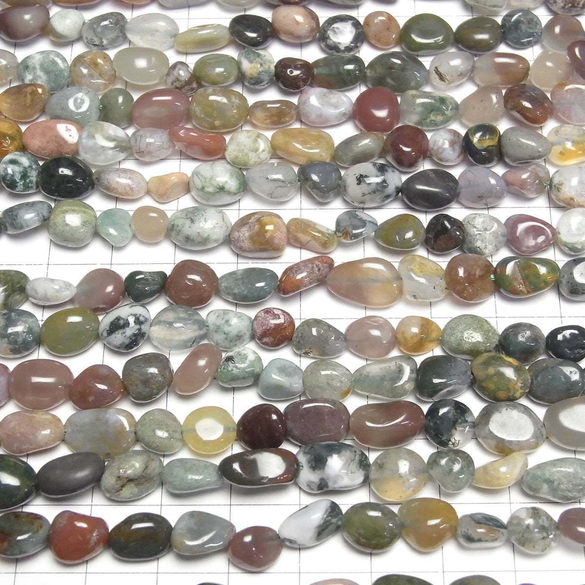 1strand $3.79! Indian Agate Small Size Nugget 1strand beads (aprx.15inch / 37cm)
