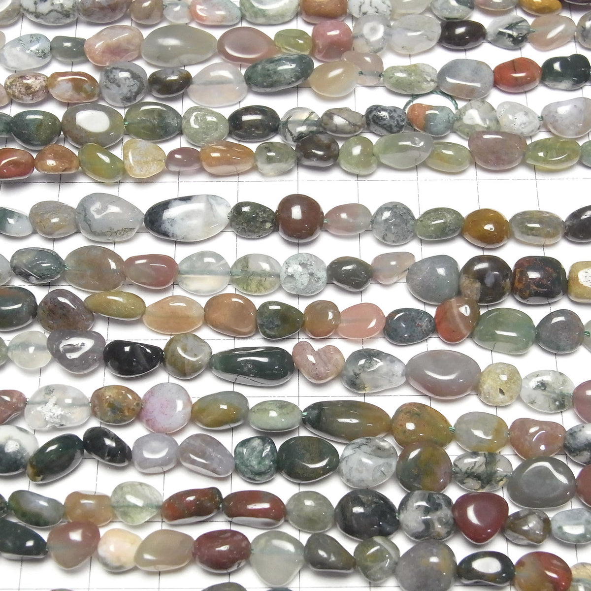 1strand $3.79! Indian Agate Small Size Nugget 1strand beads (aprx.15inch / 37cm)