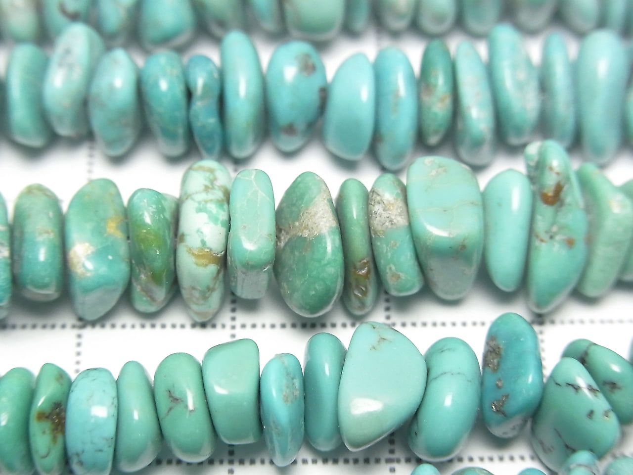 1strand $12.99! Turquoise AA++ Chips (Small Nugget ) 1strand beads (aprx.15inch/36cm)