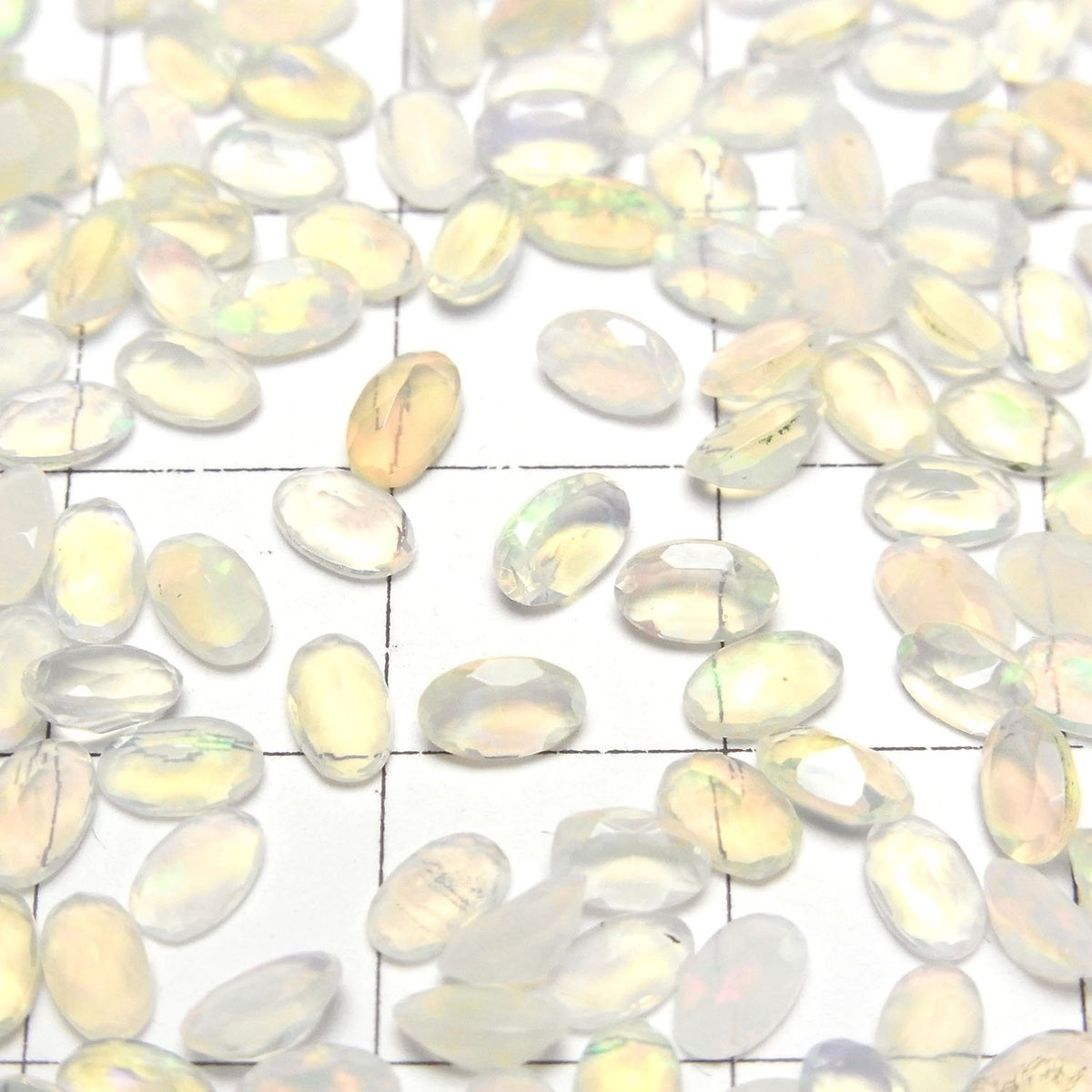 High Quality Ethiopia Opal AAA Oval Faceted 5 x 3 mm 10 pcs $13.99!