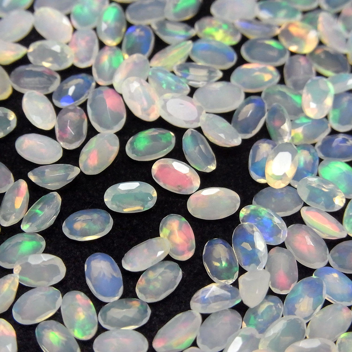 High Quality Ethiopia Opal AAA Oval Faceted 5 x 3 mm 10 pcs $13.99!