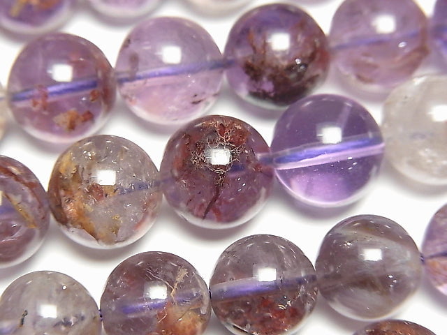 [Video] Garden Amethyst AAA Round 10mm half or 1strand beads (aprx.15inch/36cm)