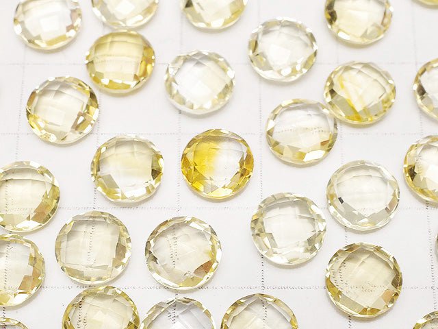 High Quality Citrine AAA Undrilled Faceted Coin 9x9x4mm 4pcs $6.79!