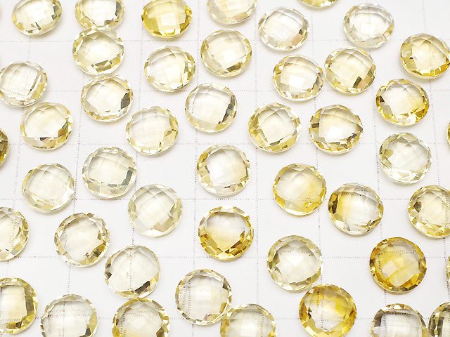 High Quality Citrine AAA Undrilled Faceted Coin 9x9x4mm 4pcs $6.79!