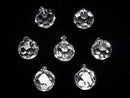 [Video] Crystal AAA+ "Bucky Ball" Faceted Round 16mm Pendant Silver925 1pc