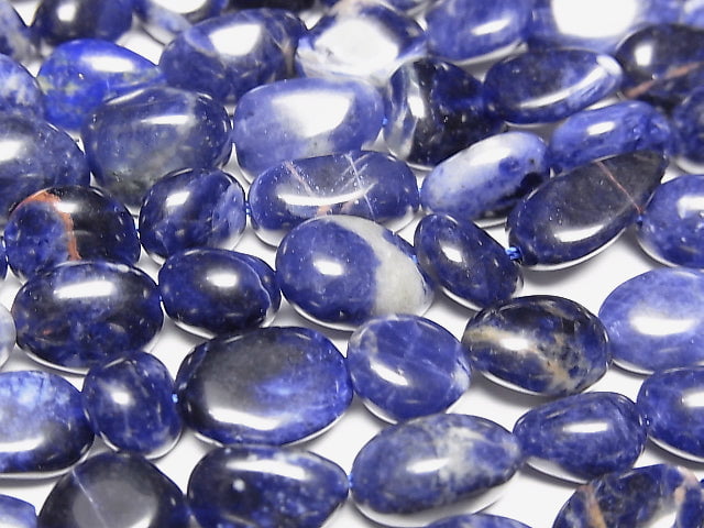 [Video] Sodalite AA+ Nugget  1strand beads (aprx.15inch/38cm)