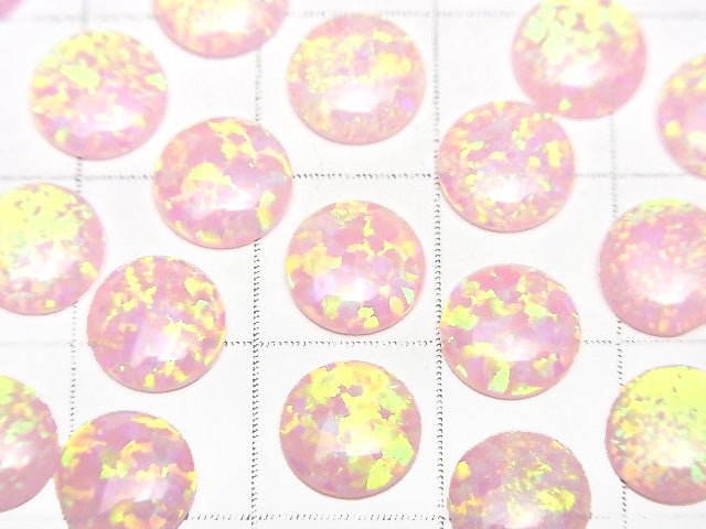 Kyoto Opal Round Cabochon 8 x 8 x 1.5 mm [light pink] 2 pcs $5.79!