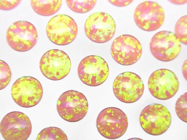Kyoto Opal Round Cabochon 6 x 6 x 1.5 mm [Pink] 3pcs $4.79!
