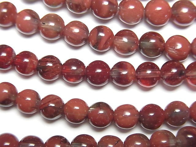 [Video] Tibetan Andesine AAA Round 6 mm 1/4 or 1strand beads (aprx.15 inch / 38 cm)