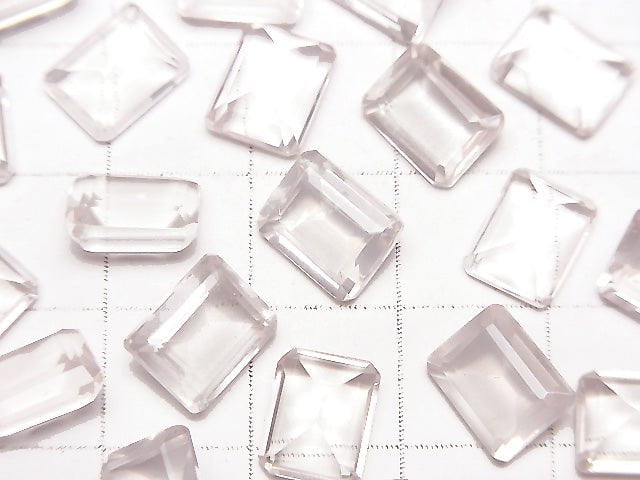 [Video] High Quality Rose Quartz AAA Undrilled Rectangle Faceted 9 x 7 x 4 mm 4 pcs $5.79!