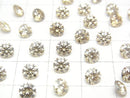 [Video] Moissanite AAA Loose stone Round Faceted 5x5mm [Champagne] 1pc