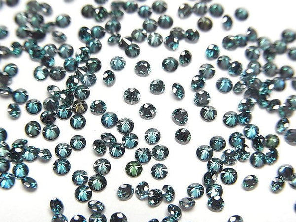 [Video] Blue Diamond Round Faceted 2x2mm 2pcs