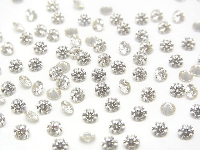 [Video] Moissanite AAA Loose stone Round Faceted 3x3mm [Champagne color] 5pcs