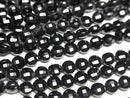 High Quality! 1strand $6.79! Black Spinel AAA Faceted Coin 4x4x2mm 1strand beads (aprx.15inch / 37cm)