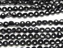 High Quality! 1strand $6.79! Black Spinel AAA Faceted Coin 4x4x2mm 1strand beads (aprx.15inch / 37cm)
