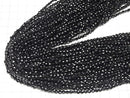 High Quality! 1strand $6.79! Black Spinel AAA Faceted Coin 4x4x2mm 1strand beads (aprx.15inch / 37cm)
