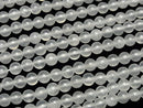 Selenite (Gypsum) Round 6mm 1strand beads (aprx.15inch / 38cm)