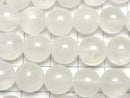 Selenite (Gypsum) Round 10mm half or 1strand beads (aprx.15inch/36cm)