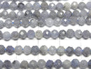 [Video] High Quality!  Tanzanite AA Faceted Round 4mm  half or 1strand beads (aprx.15inch/37cm)